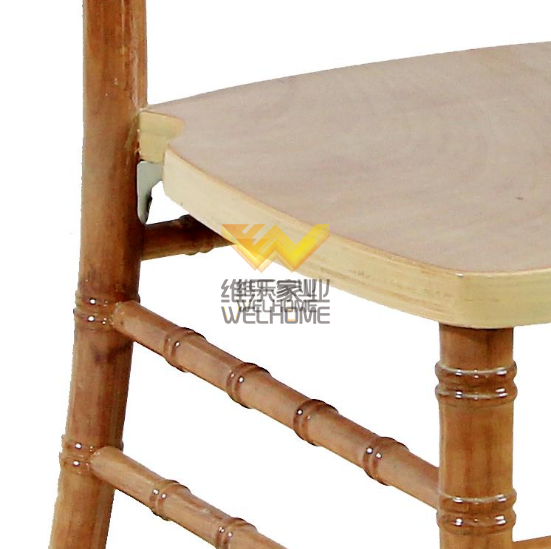 Natural wooden color comfortable chiavari chair for wedding/event
